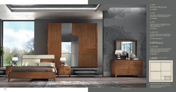 Bedroom bellutti series MANHATTAN